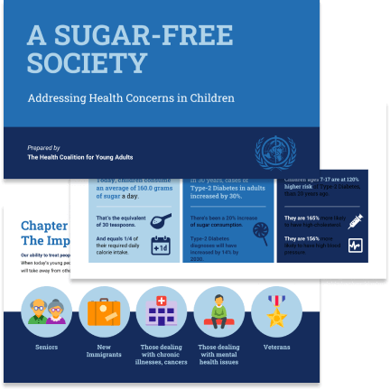 Sugar free society template