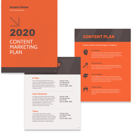 Content marketing template