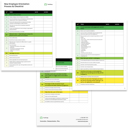 Green checklist